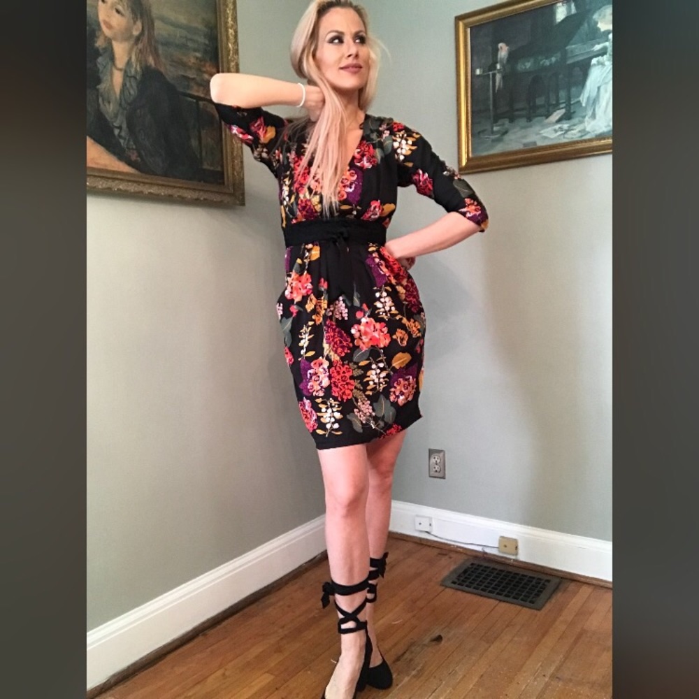 H&M Concious Collection Floral Dress 4